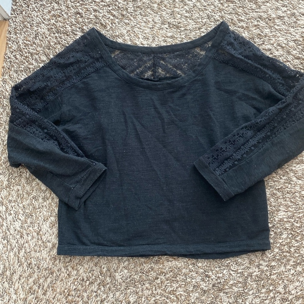Charcoal American eagle sweater
